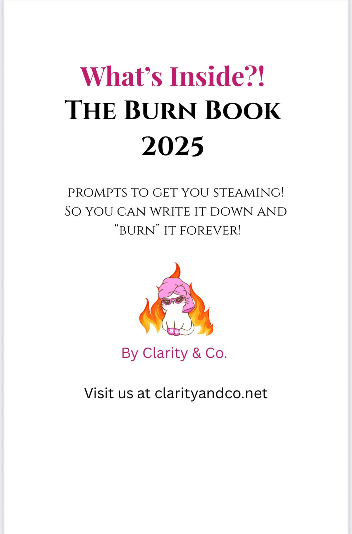 Burn Book 2025