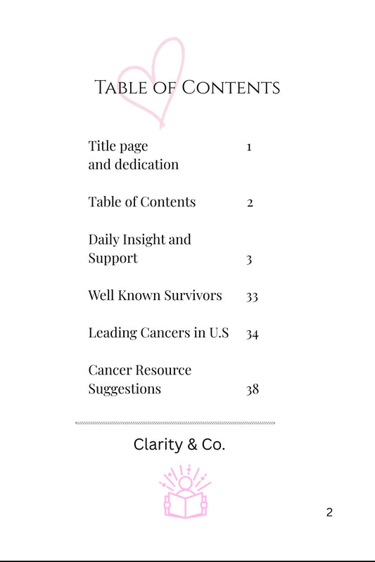 Grace and Grit: A Support Resource for those affected by cancer