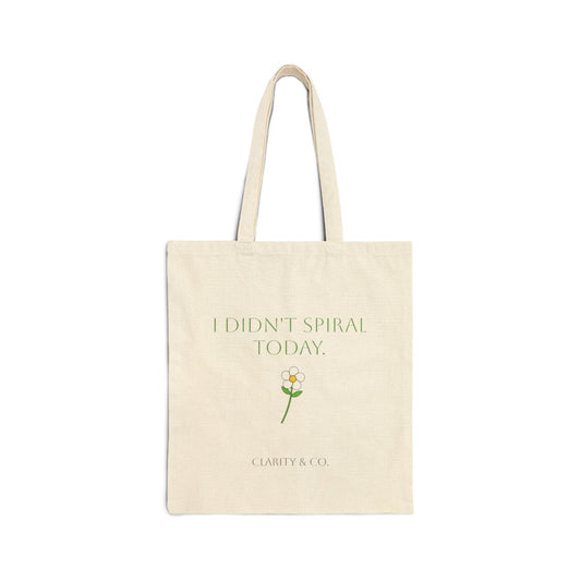 Cotton Canvas Tote Bag